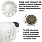 Exhaust Fans: 4'' Extractor Fan Duct Hydroponic Inline Exhaust Vent Industrial
