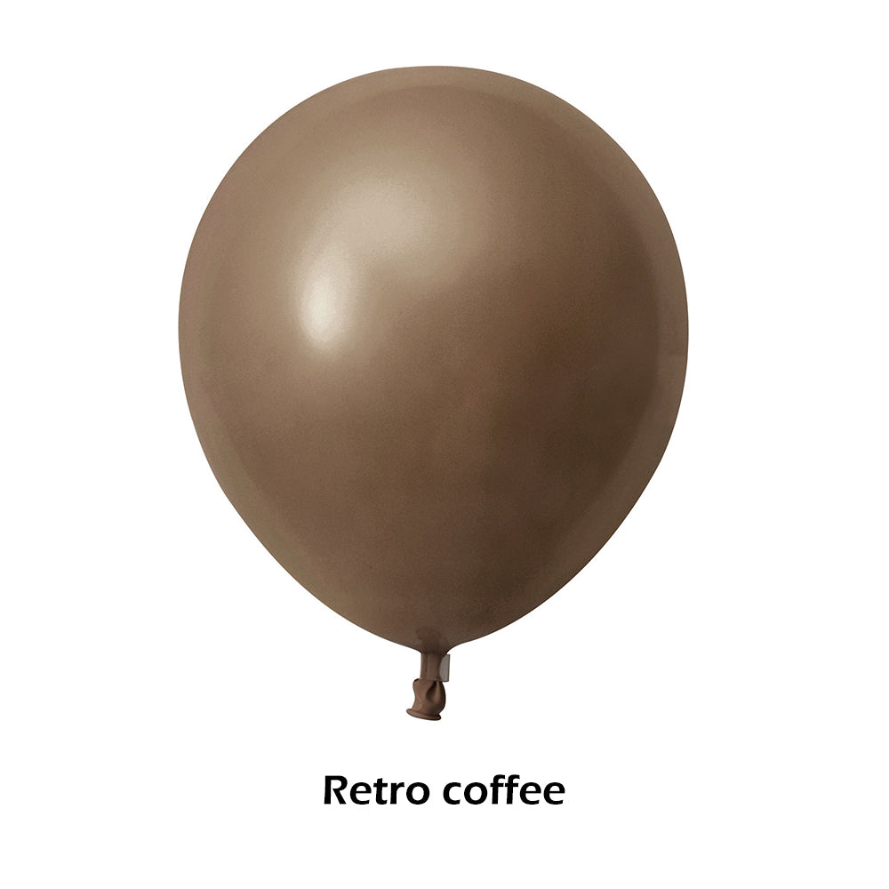 Other Wedding Decorations: 122X Coffee Balloon Arch Garland Kit Set Baby Shower Wedding Birthday Party Decor