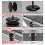 Office Supplies: A4 Floor Poster Stand Foyer Pedestal Sign Holder Business Menu Display AU Stock