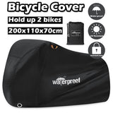 Bicycle Bags: Heavy Duty Waterproof Bicycle Bike Cover Cycle Outdoor UV Protection