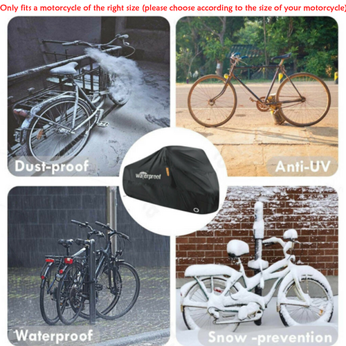 Bicycle Bags: Heavy Duty Waterproof Bicycle Bike Cover Cycle Outdoor UV Protection