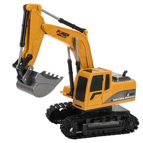 Activity Toys: 1:24 RC Digger Remote Control Excavator Construction Truck Vehicle RC Toys 6CH