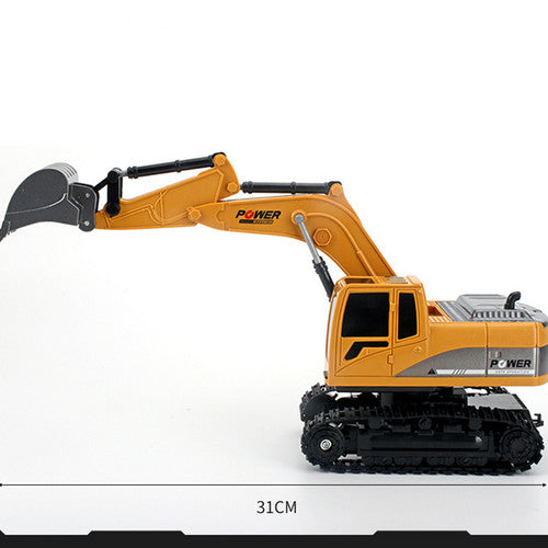 Activity Toys: 1:24 RC Digger Remote Control Excavator Construction Truck Vehicle RC Toys 6CH