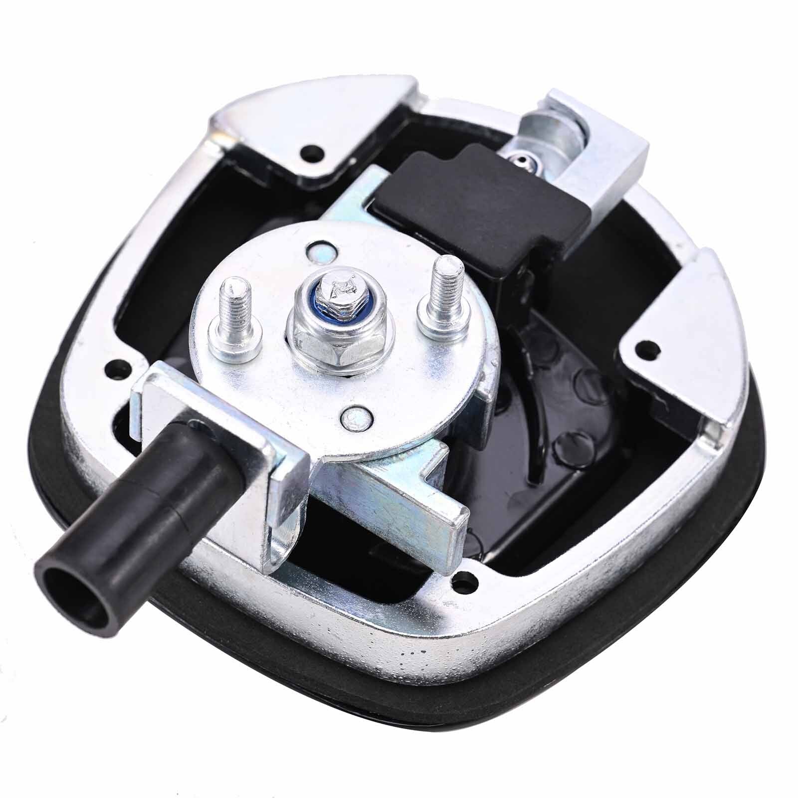 Automotive Parts: Black Power Operated Central Locking Handle Whale Tail Lock Recessed Folding 12V