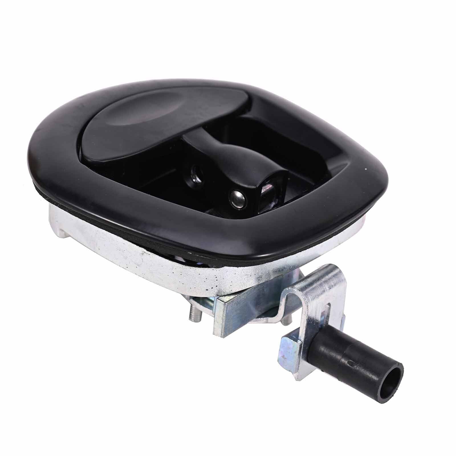Automotive Parts: Black Power Operated Central Locking Handle Whale Tail Lock Recessed Folding 12V