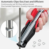 Coop & Hutch Accessories: Hog Ring Gun C Clip Auto Feed Nailer Pliers+2500pcs Galvanised Steel Hogring Set