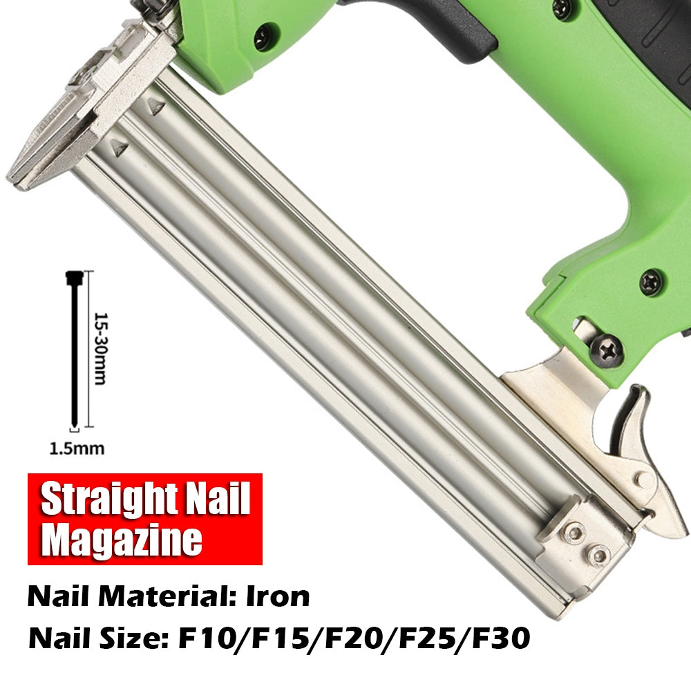 Nailers & Staplers: Electric nail Gun Straight Nail Nailer Framing Heavy Duty Woodworking nail Gun