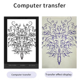 Tattoo Suppliers: Wireless Tattoo Transfer Printer Portable Machine Clear Transfer Stencil Printer Black