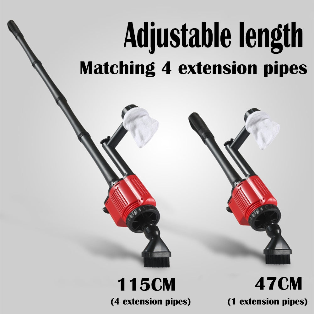 Aquarium Cleaning Supplies: Aquarium Electric Siphon Pump Vacuum Cleaner Fish Tank Clean Water Change Gravel