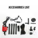 Aquarium Cleaning Supplies: Aquarium Electric Siphon Pump Vacuum Cleaner Fish Tank Clean Water Change Gravel