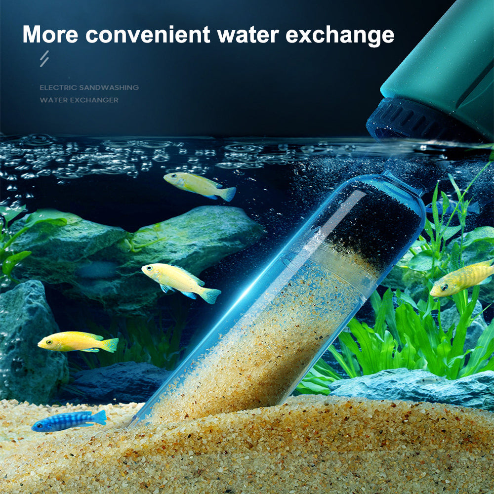 Aquarium Filters & Pumps: 2000L/H 36W Aquarium Tool Electric Fish Tank Pump Water Changer Sand Washer AU