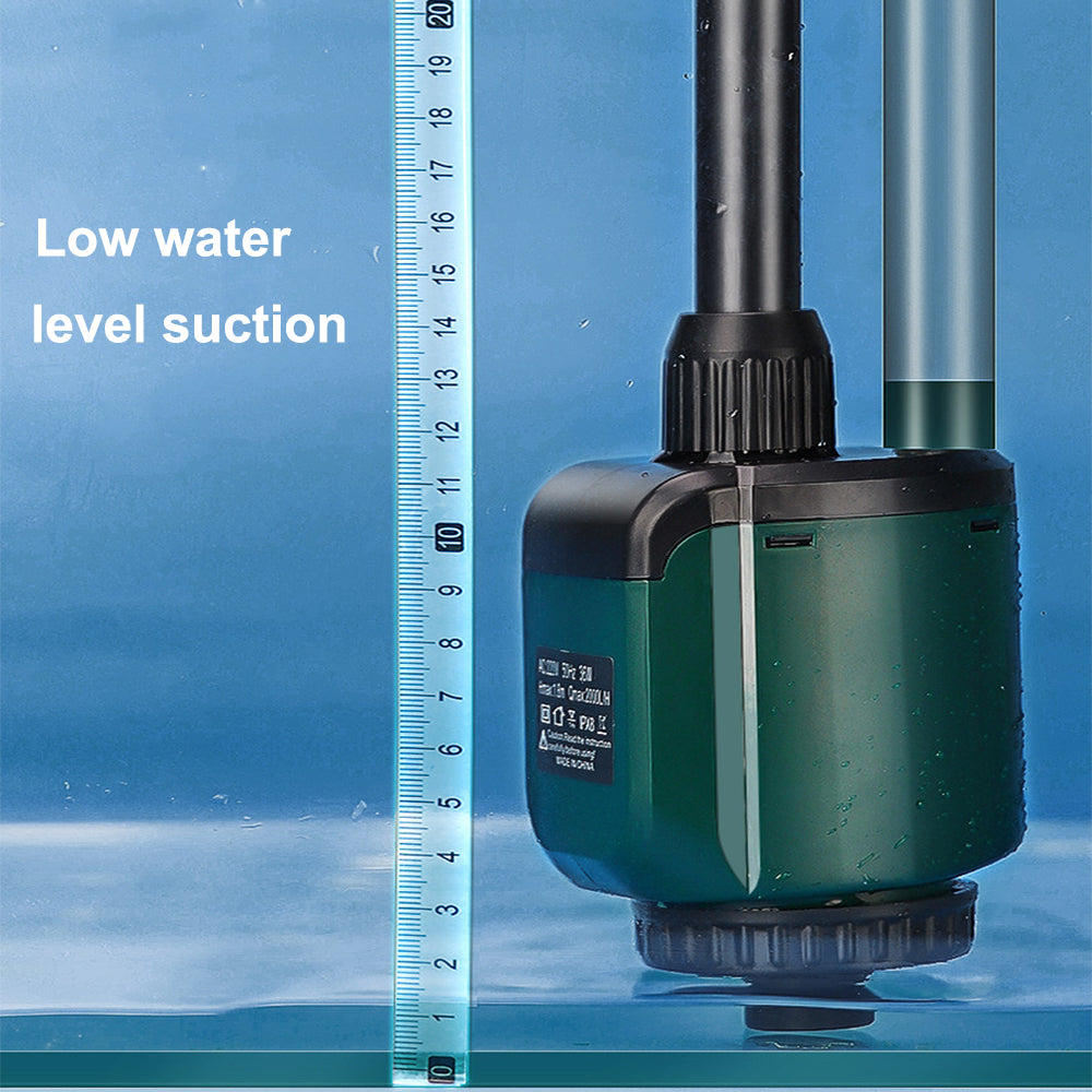 Aquarium Filters & Pumps: 2000L/H 36W Aquarium Tool Electric Fish Tank Pump Water Changer Sand Washer AU