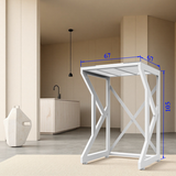 Dryers: Fits all front-loading washers Fixed-height Drying machine stand V4.0 Machine AU
