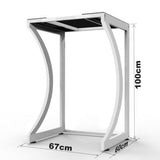 Automotive Repair & Speciality Tools: ORIGINAL Dryer Stand Maxi: Portable Dryer Rack Heavy Duty Steel Capacity white for Washer/Dryer/Mini Fridge