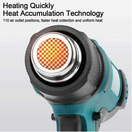 Gardening Tools: 2000W Electric Hot Air Heat Gun with Nozzles Cordless Handheld For Makita 18V AU