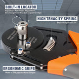 Automotive Repair & Speciality Tools: DT20 Crimper 4 Way Indent,8 Impression iCrimp Closed Barrel Type Deutsch Crimper