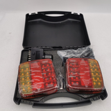 Automotive Parts: 2X 7Pin LED Magnetic Wireless Trailer-TailLight Kit For Trailer Truck Automotive