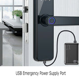 Electronic Door Locks: Digital Smart Door Lock Fingerprint APP Key Card Password Electronic Home Lock