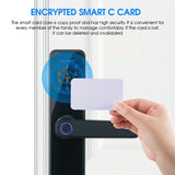 Electronic Door Locks: Digital Smart Door Lock Fingerprint APP Key Card Password Electronic Home Lock