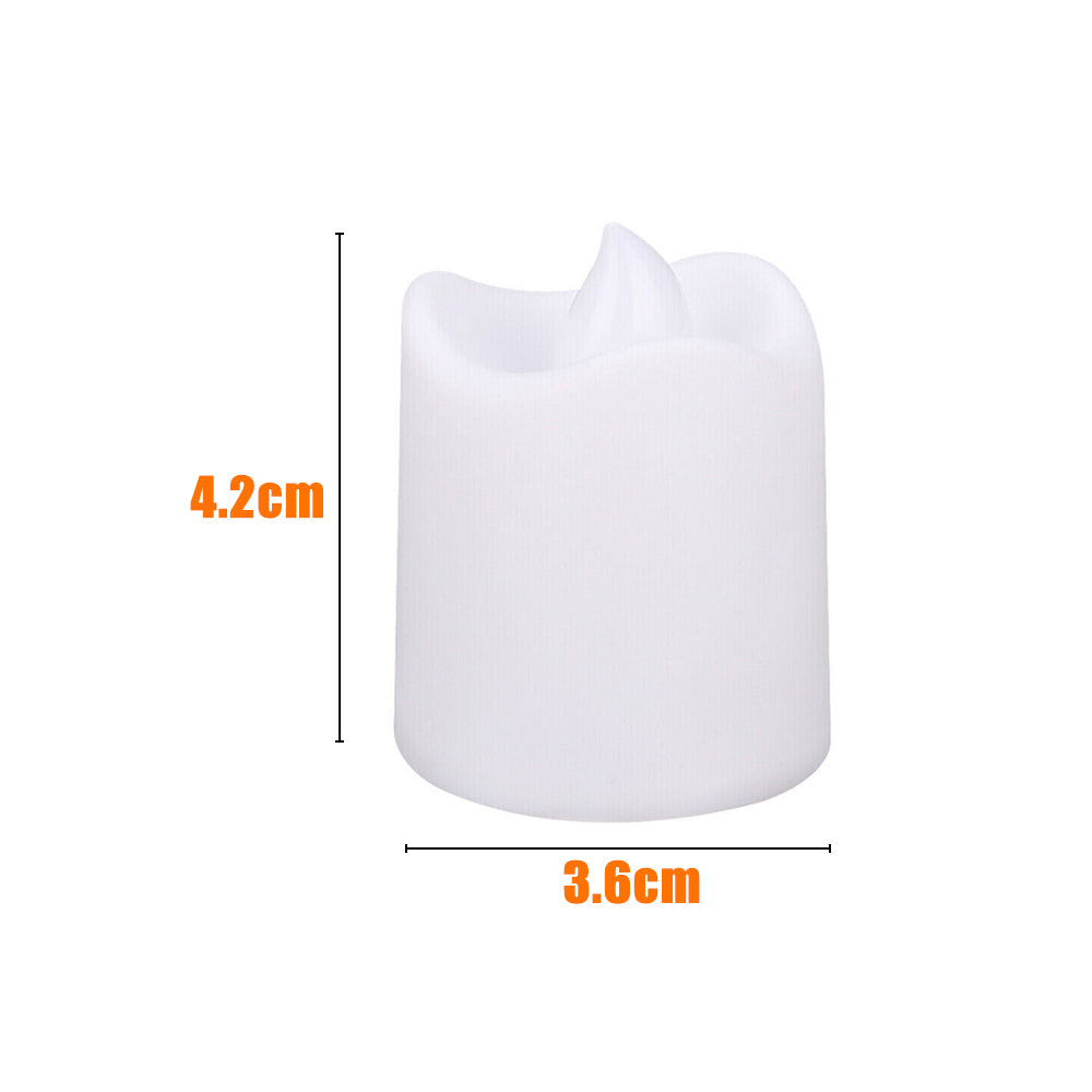 Candles: 24PCS Flameless LED Tea Light Tealight Candle Wedding Decoration