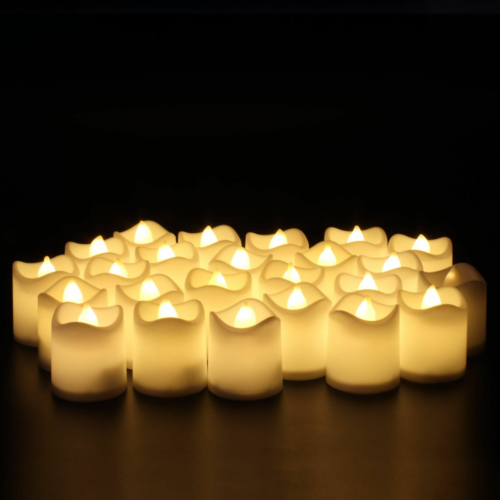 Candles & Diffusers: 48PCS Flameless LED Tea Light Tealight Candle Wedding Decoration
