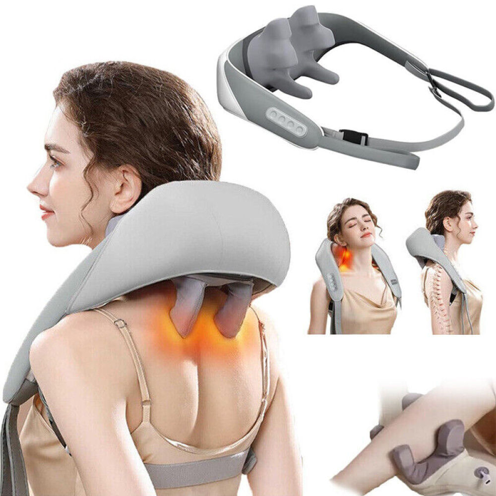 Massagers: Massagers for Neck and Shoulder with Heat Goletsure Pain Relief Deep 5D Kneading