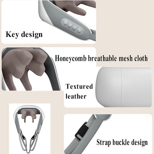 Massagers: Massagers for Neck and Shoulder with Heat Goletsure Pain Relief Deep 5D Kneading