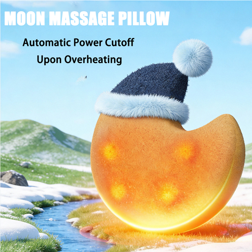 Massage Pillow Multi-functional Back & Lumbar Massager /red light Heat Therapy