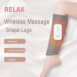 Massagers: Leg Massager Heated Air Compression Foot Massage Calf Circulation Muscles Relax