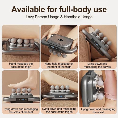 16 Heads Fascia Massage Gun Muscle Relax for Legs,Back,Waist,Hips Massage AU
