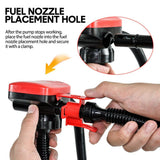 12V Portable Electric Oil Pump Handheld Diesel Pump Oil Fuel Water Transfer AU