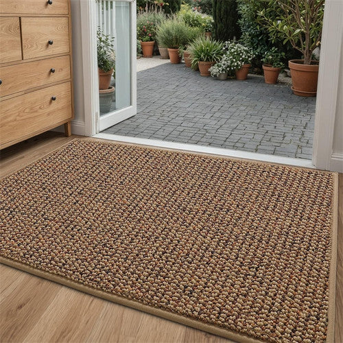 Door Mats: Premium Entrance Door Carpet 120x80cm Sole Cleaning Mats Sand and Dust Removal Washable