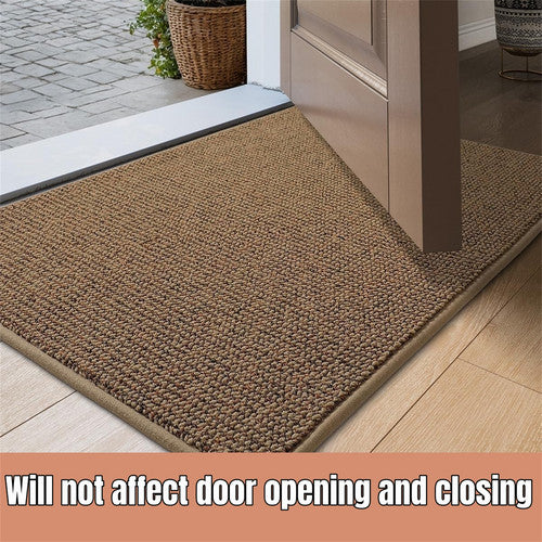 Door Mats: Premium Entrance Door Carpet 120x80cm Sole Cleaning Mats Sand and Dust Removal Washable