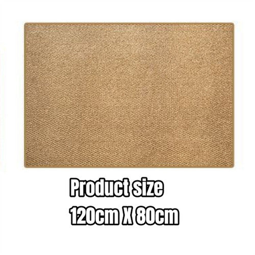 Door Mats: Ordinary Entrance Door Carpet 120x80cm Sole Cleaning Mats Sand and Dust Removal Washable