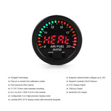 Automotive Parts: For Wideband Gauge X-Series 30-0300 AFR O2 UEGO Air Fuel Ratio Gauge  2-1/16" AU