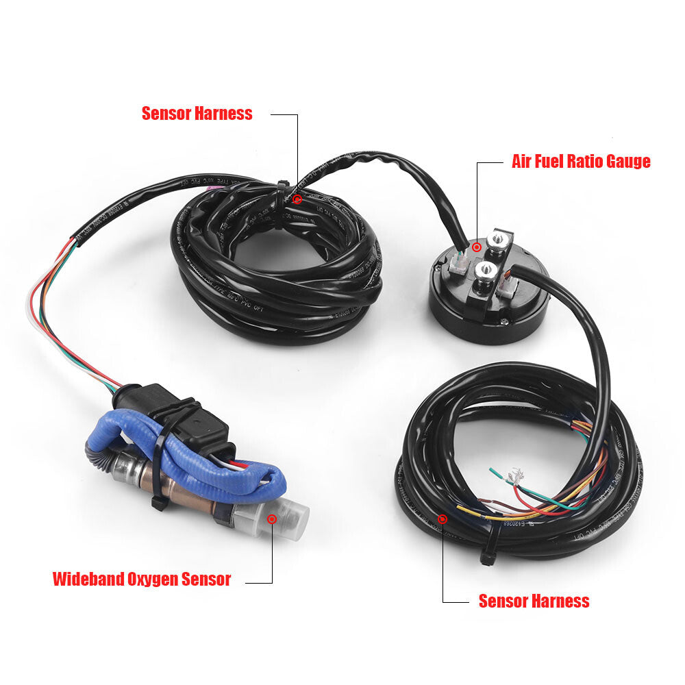 Automotive Parts: For Wideband Gauge X-Series 30-0300 AFR O2 UEGO Air Fuel Ratio Gauge  2-1/16" AU