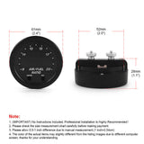 Automotive Parts: For Wideband Gauge X-Series 30-0300 AFR O2 UEGO Air Fuel Ratio Gauge  2-1/16" AU