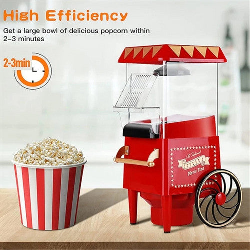 Skillets & Frying Pans: Electric Home Popcorn Machine Classic Car Corn Popper Maker For Kid Gift