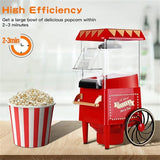 Skillets & Frying Pans: Electric Home Popcorn Machine Classic Car Corn Popper Maker For Kid Gift