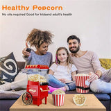 Skillets & Frying Pans: Electric Home Popcorn Machine Classic Car Corn Popper Maker For Kid Gift