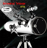 Camping Appliances: Pro Astronomical Telescope 114mm Aperture 875X Zoom HD High Resolution