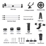 Camping Appliances: Pro Astronomical Telescope 114mm Aperture 875X Zoom HD High Resolution