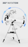 Camping Appliances: Pro Astronomical Telescope 114mm Aperture 875X Zoom HD High Resolution