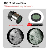 Camping Appliances: Pro Astronomical Telescope 114mm Aperture 875X Zoom HD High Resolution