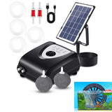 Aquarium Filters & Pumps: Solar Pond Pump Air Pump Solar Powered Pool Fish Tank Oxygenator Oxygen Aerator