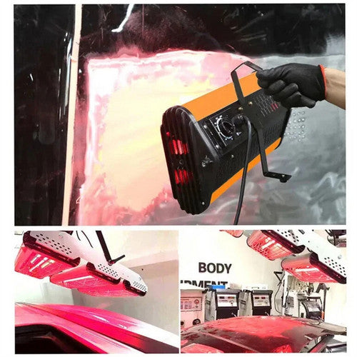 Painting Tools: 1200W Shortwave Infrared Paint curing Lamp Spray Painting Solary Baking Dryer