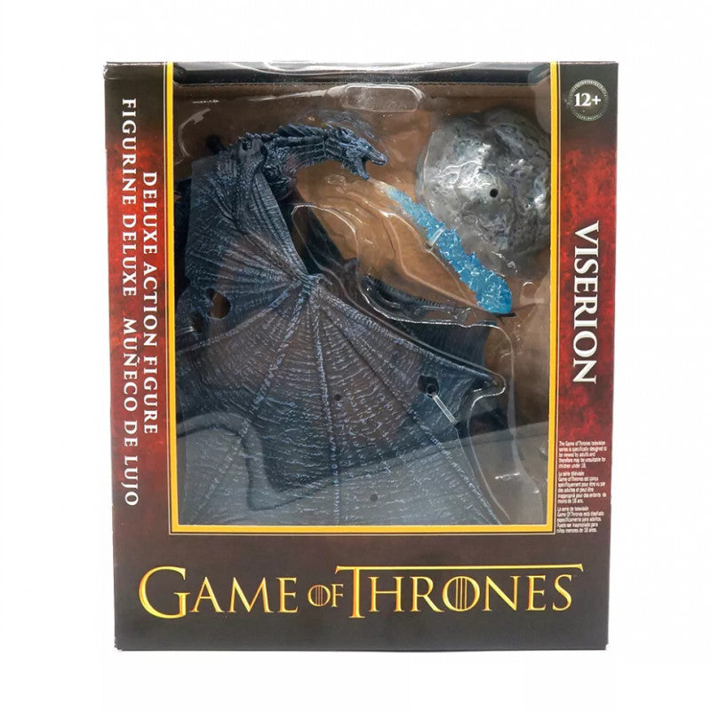 Dolls, Playsets & Toy Figures: GAME OF THRONES Viserion Ice Dragon Action Figure Statue PVC Toys Boxed Gift