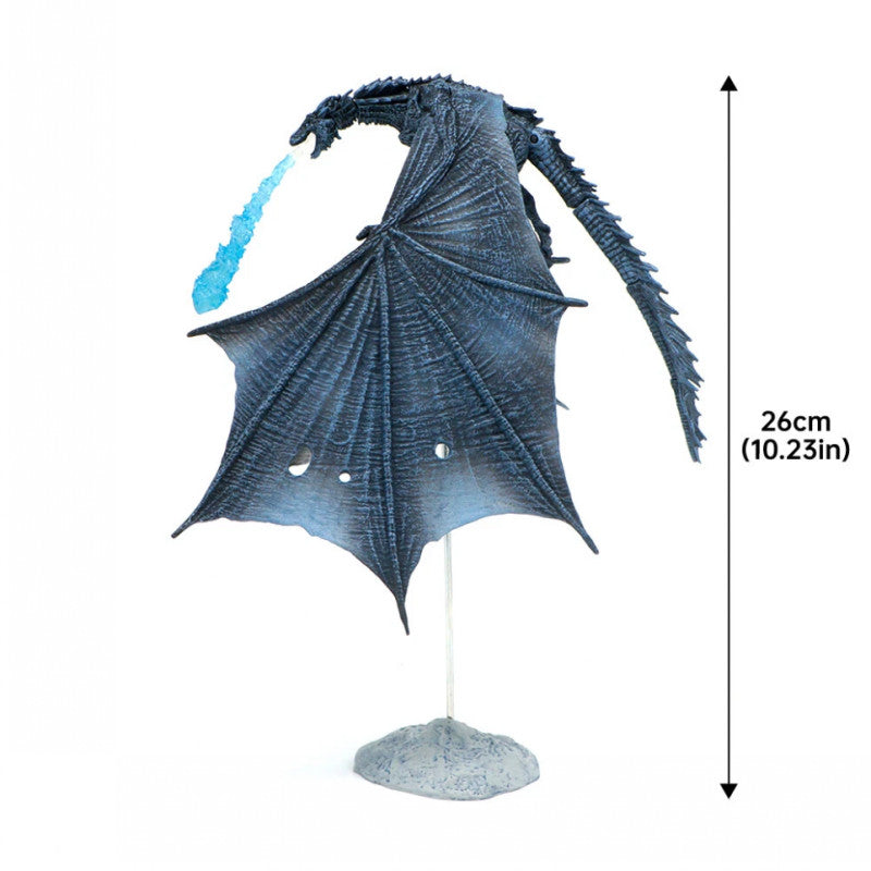 Dolls, Playsets & Toy Figures: GAME OF THRONES Viserion Ice Dragon Action Figure Statue PVC Toys Boxed Gift