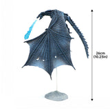 Dolls, Playsets & Toy Figures: GAME OF THRONES Viserion Ice Dragon Action Figure Statue PVC Toys Boxed Gift