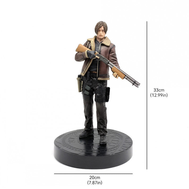 Dolls, Playsets & Toy Figures: Resident Evil Leon Scott Kennedy Figure Game Model Statue Toy 33cm